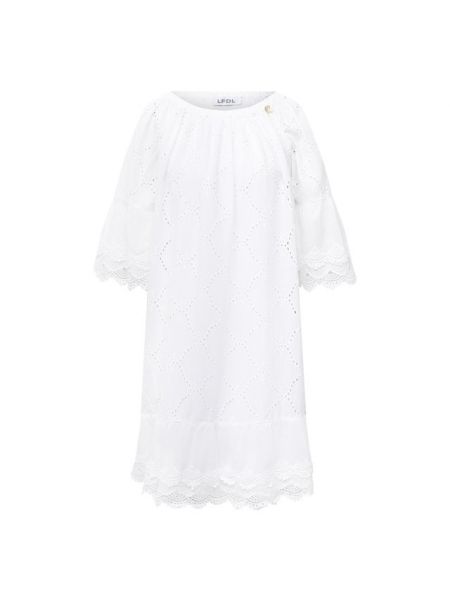 Льняное платье La Fabbrica Del Lino, белое