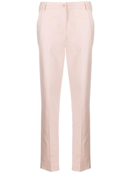 Pantalones slim fit Emporio Armani rosa