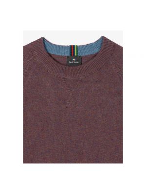 Sweter Ps By Paul Smith fioletowy