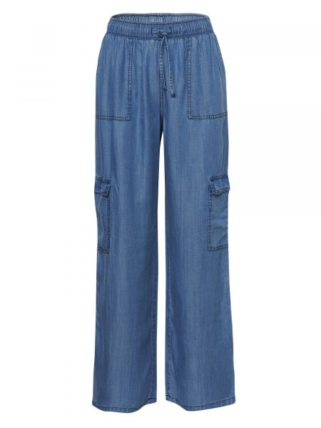 Pantaloni Koroshi albastru