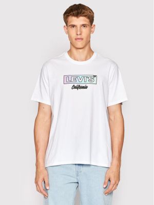 T-shirt large Levi's blanc