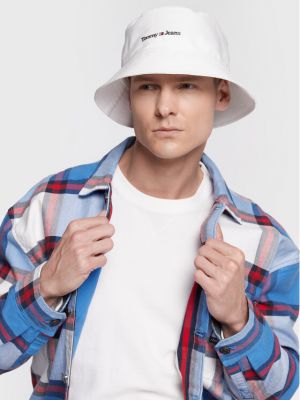 Шапка Tommy Jeans бяло