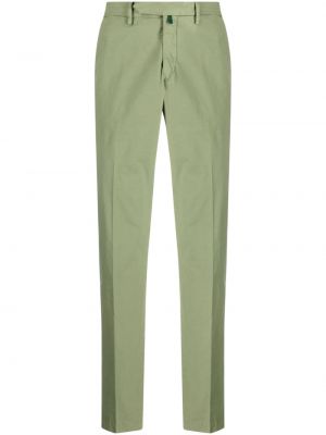 Pantaloni chino Borrelli verde