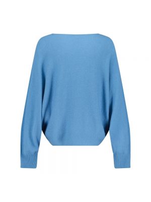 Jersey de lana de cachemir de tela jersey Herzen's Angelegenheit azul