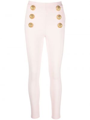 Mager tynne bukser Balmain rosa