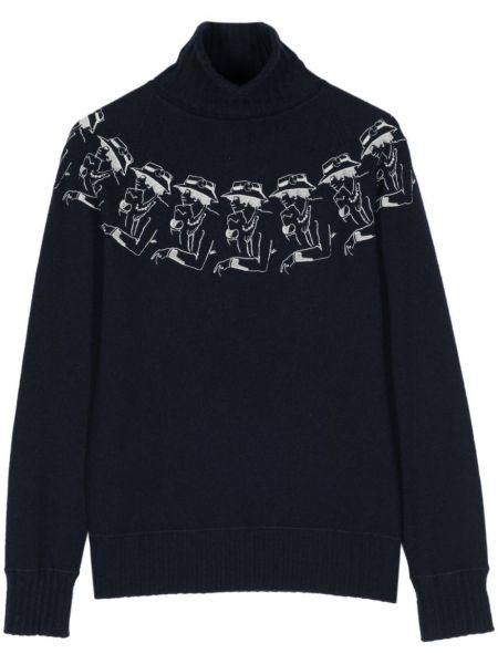 Haftowany sweter z kaszmiru Chanel Pre-owned