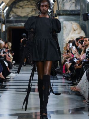 Obleka Simone Rocha črna