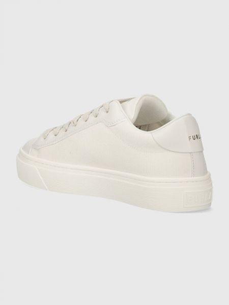 Csipkés fűzős sneakers Furla fehér
