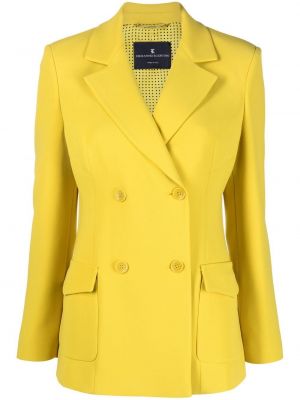 Lang blazer Ermanno Scervino gul