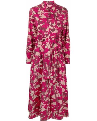 Рубашка платье в цветочный принт Woolrich
