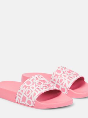 Ниски обувки Moncler розово