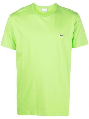 Brodert t-skjorte Lacoste grønn