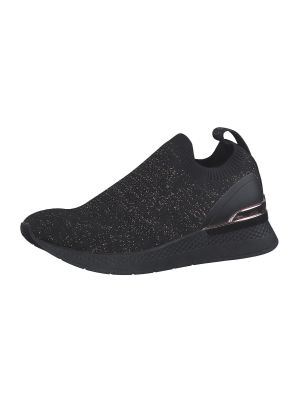 Sneakers slip-on Tamaris μαύρο