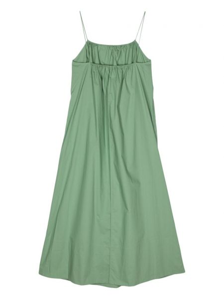 Sukienka bawełniana By Malene Birger zielona