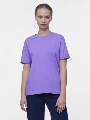 Marškinėliai Pieces violetinė