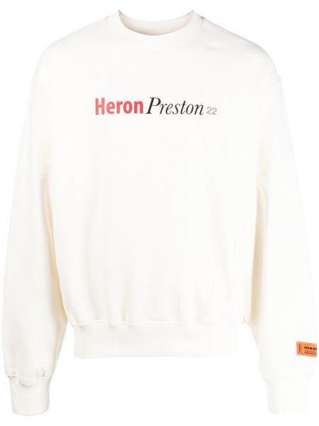 Bluza z nadrukiem Heron Preston biała