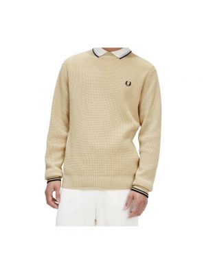 Camisa de punto Fred Perry beige