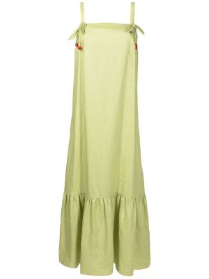 Šaty s odhalenými zády Adriana Degreas - zelená