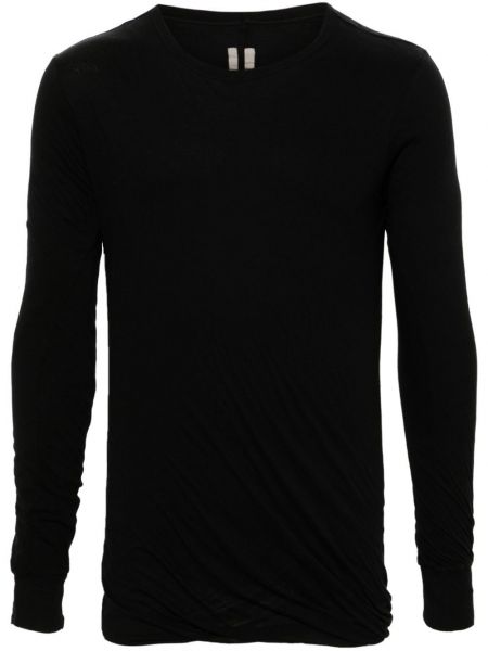 Bomuld t-shirt Rick Owens sort