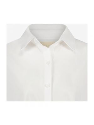 Blusa con botones elegante Jane Lushka blanco