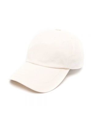 Biała czapka z daszkiem Jacquemus