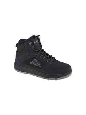 Szőrös sneakers Kappa fekete