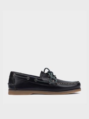 Кожаные туфли на шнуровке Martinelli черные