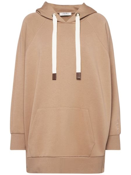 Jersey hettegenser 's Max Mara beige