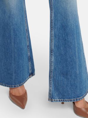 Jeans bootcut taille haute Ulla Johnson bleu
