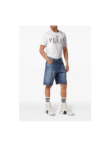 Pantalones cortos vaqueros Philipp Plein azul