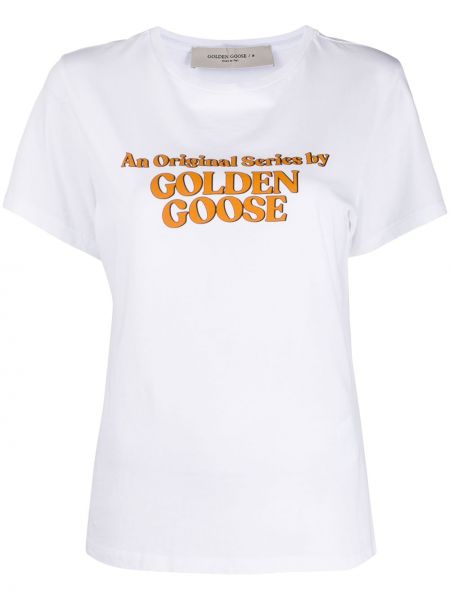Camiseta con estampado Golden Goose
