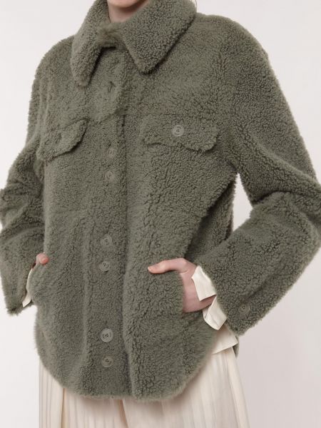 Зеленое пальто Drome