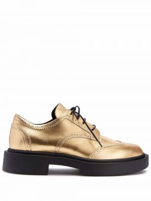 Brogue čevlji Giuseppe Zanotti zlata