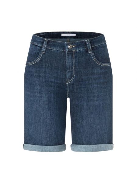 Szorty jeansowe Mac niebieskie