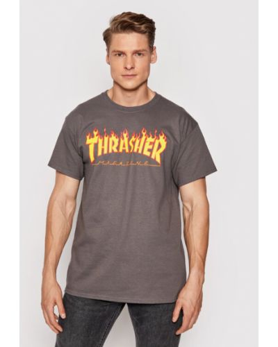 T-shirt Thrasher grau