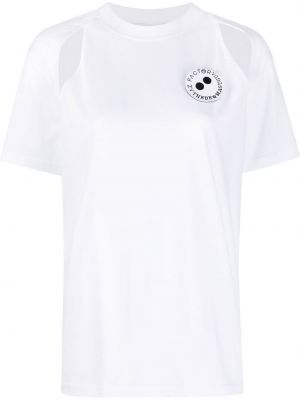 Majica s potiskom Az Factory bela