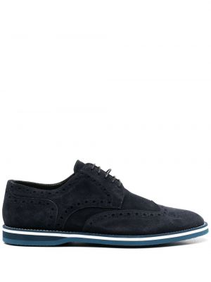 Scarpe brogue traforati Baldinini blu