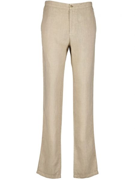 Pantalon évasé Boglioli beige