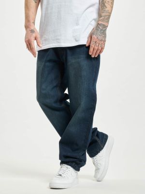 Niebieskie jeansy relaxed fit Rocawear