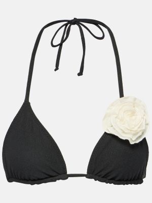Bikini w kwiatki Same czarny