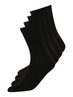 Чорапи Lindex черно