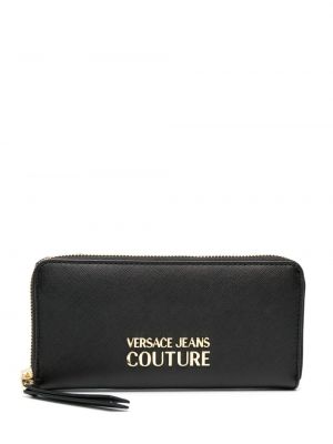 Dabīgās ādas maku Versace Jeans Couture