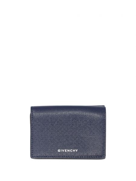 Portefeuille à imprimé Givenchy bleu