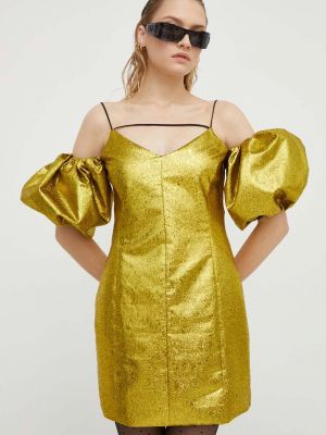 Мини рокля Stine Goya жълто