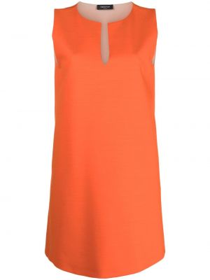 Ärmelloses kleid mit v-ausschnitt Fabiana Filippi orange