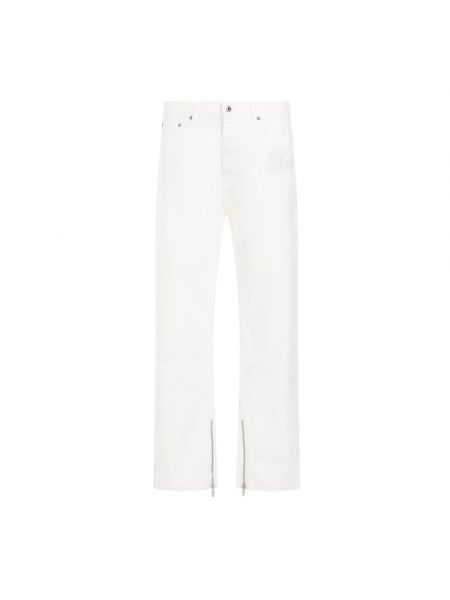 Białe proste jeansy Off-white