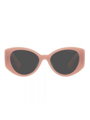 Gafas de sol oversized bootcut Miu Miu rosa