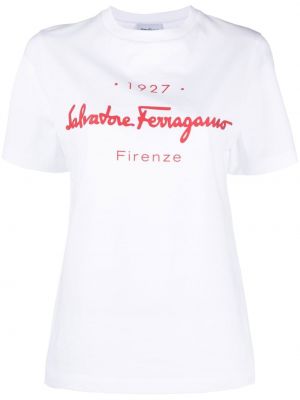 T-krekls ar apdruku Ferragamo