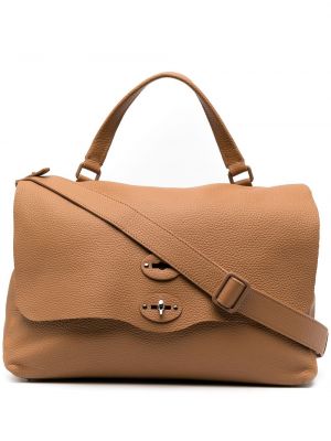 Bolso shopper Zanellato marrón