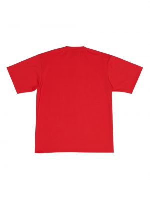 Тениска с принт Balenciaga червено